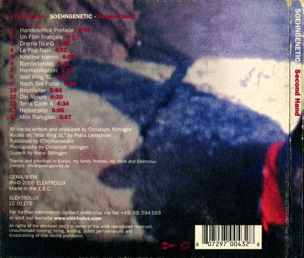 Soehngenetic : Second Hand (CD, Album)
