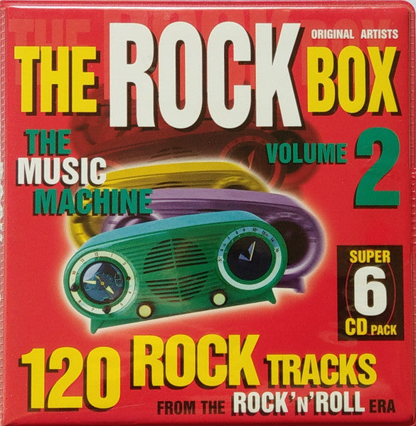 Various : The Rock Box, The Music Machine, Volume 2 (6xCD, Comp)