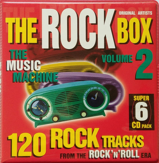 Various : The Rock Box, The Music Machine, Volume 2 (6xCD, Comp)