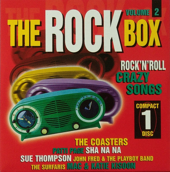 Various : The Rock Box, The Music Machine, Volume 2 (6xCD, Comp)