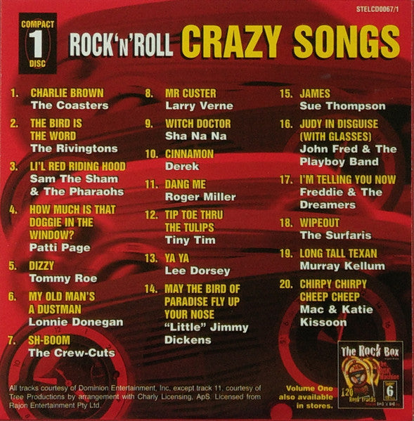 Various : The Rock Box, The Music Machine, Volume 2 (6xCD, Comp)
