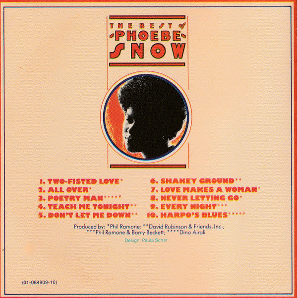 Phoebe Snow : The Best Of Phoebe Snow (CD, Comp)