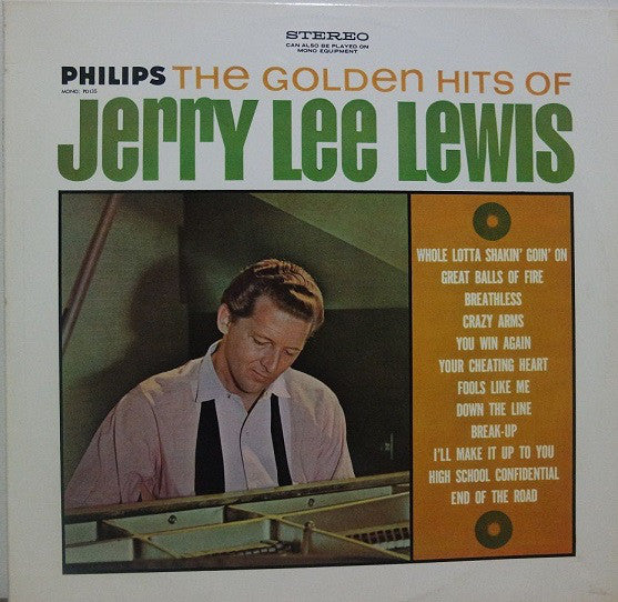 Jerry Lee Lewis : The Golden Hits Of Jerry Lee Lewis (LP, Album)