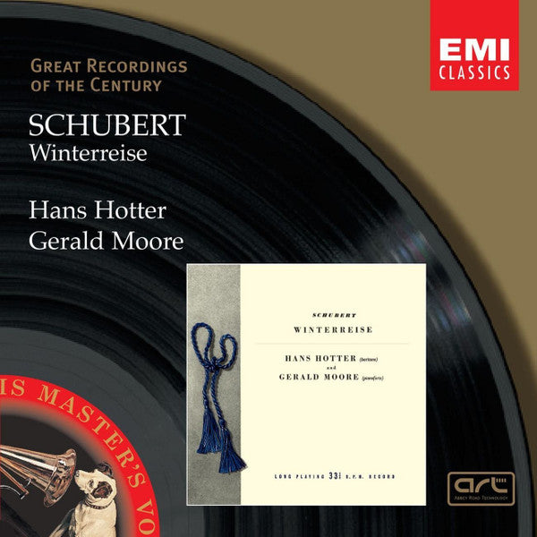 Schubert* – Hans Hotter, Gerald Moore : Winterreise (CD, Album, Mono, RM)