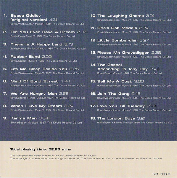 David Bowie : London Boy (CD, Comp, RE)