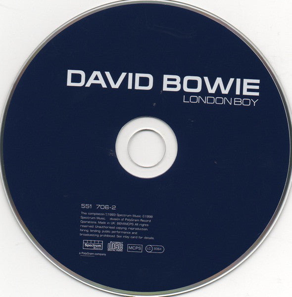 David Bowie : London Boy (CD, Comp, RE)