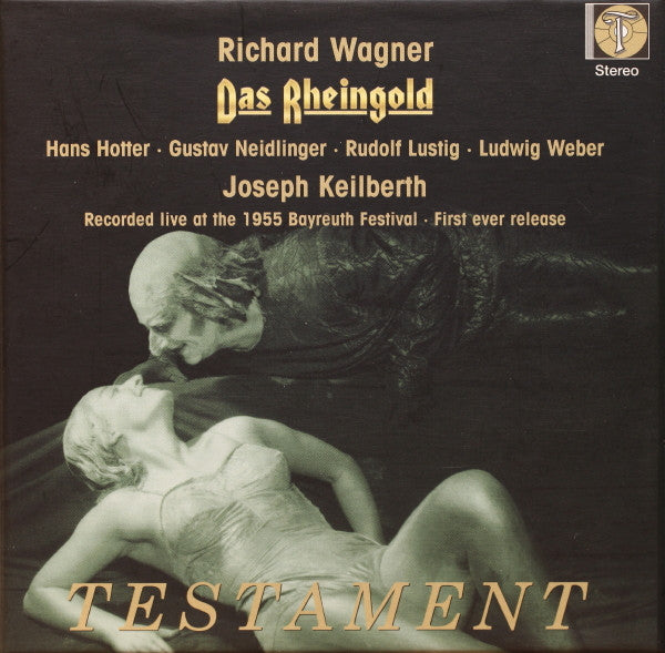 Richard Wagner / Joseph Keilberth, Hans Hotter, Gustav Neidlinger, Rudolf Lustig, Ludwig Weber : Das Rheingold . Recorded Live At The 1955 Bayreuth Festival - First Ever Release (2xCD, RM)
