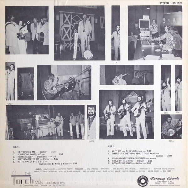 The Torchmen (2) : Sing...Because He Lives! (LP, Album)