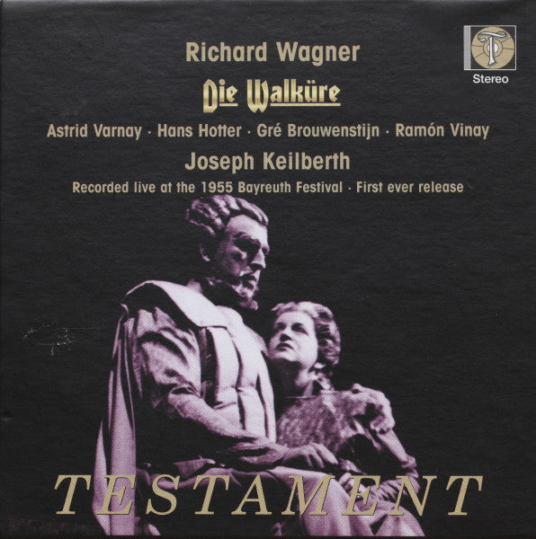 Richard Wagner, Joseph Keilberth, Astrid Varnay, Hans Hotter, Gré Brouwenstijn, Ramón Vinay : Die Walküre, Recorded Live At The 1955 Bayreuth Festival - First Ever Release (4xCD, RM)