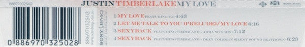 Justin Timberlake : My Love (CD, Single)
