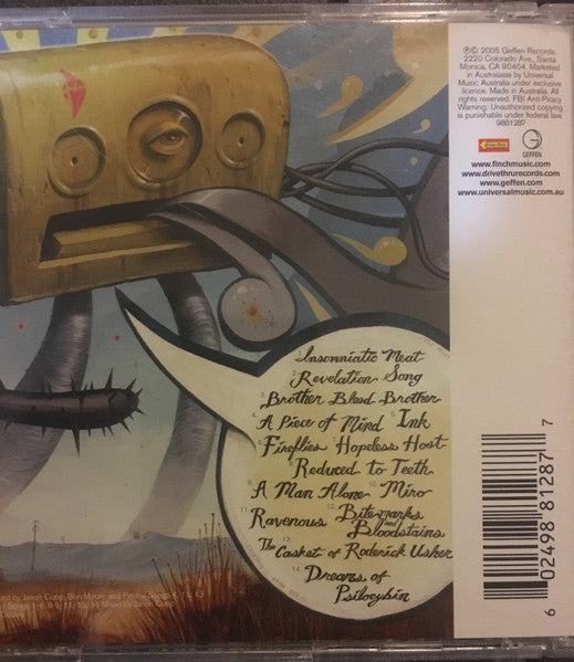 Finch (2) : Say Hello To Sunshine (CD, Album)