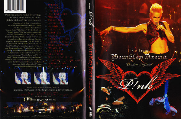 P!nk : Live From Wembley Arena London, England (DVD-V, PAL)