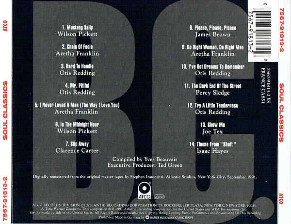 Various : Soul Classics (CD, Comp)