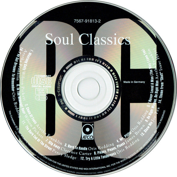 Various : Soul Classics (CD, Comp)