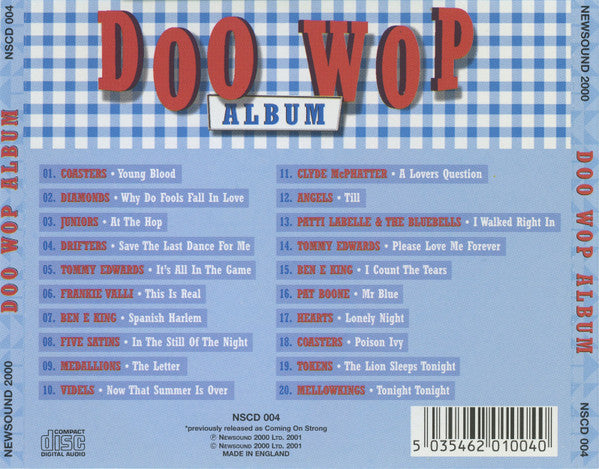 Various : Doo Wop Album (CD, Comp)
