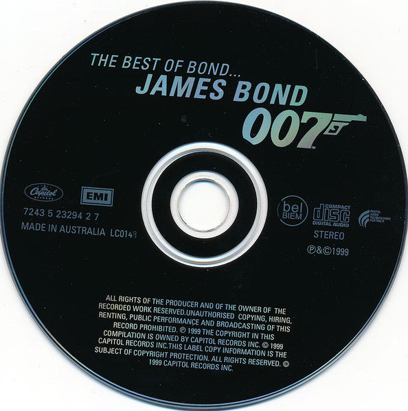 Various : The Best Of Bond... James Bond (CD, Comp, RM)