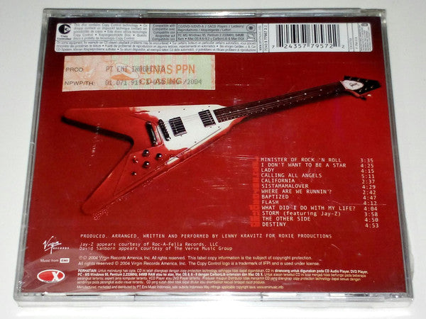 Lenny Kravitz : Baptism (CD, Album, Copy Prot.)