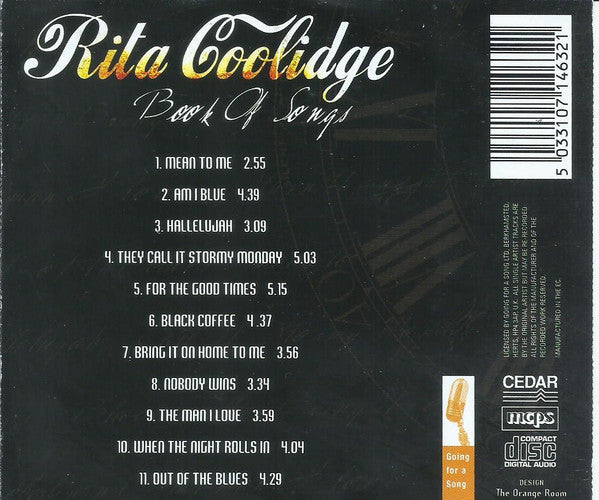 Rita Coolidge : Book Of Songs (CD, RE)