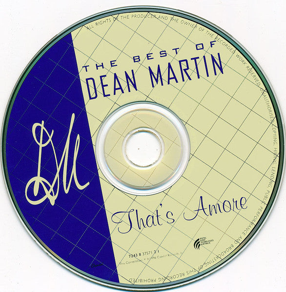 Dean Martin : That's Amore: The Best Of Dean Martin (CD, Comp)