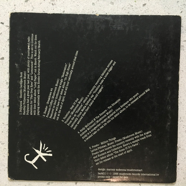 Various : Bark: Sampler One (CD, MiniAlbum, Promo)