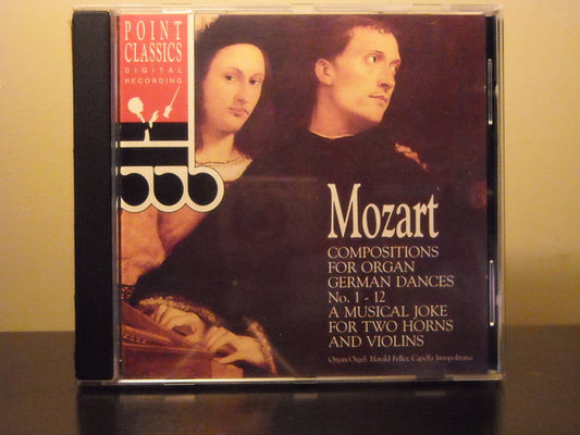 Wolfgang Amadeus Mozart : Compositions For Organ - German Dances Nº 1-12 (CD)