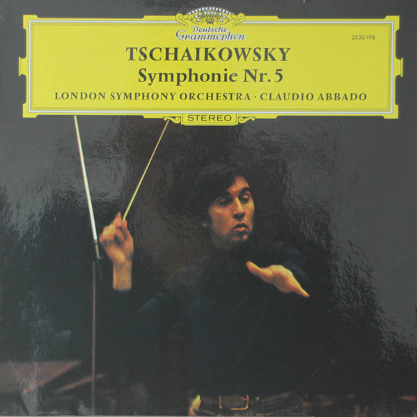 Pyotr Ilyich Tchaikovsky, London Symphony Orchestra, Claudio Abbado : Symphonie Nr. 5 (LP)