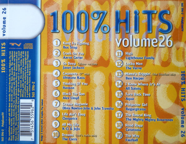 Various : 100% Hits Volume 26 (CD, Comp)