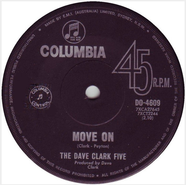 The Dave Clark Five : Catch Us If You Can (7", Single)