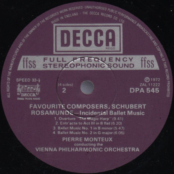 Schubert* : Schubert (2xLP, Comp)