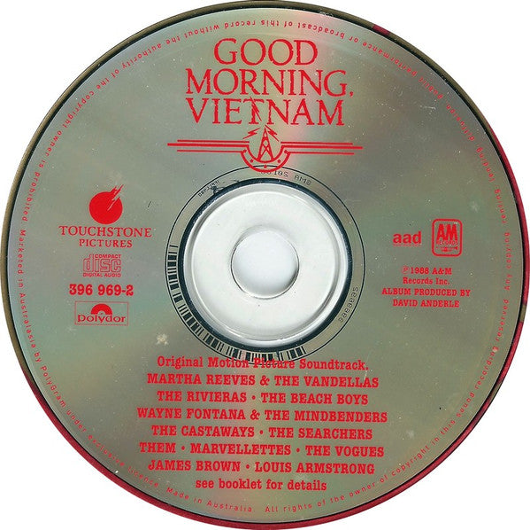 Various : Good Morning, Vietnam - The Original Motion Picture Soundtrack (CD, Album, Comp)