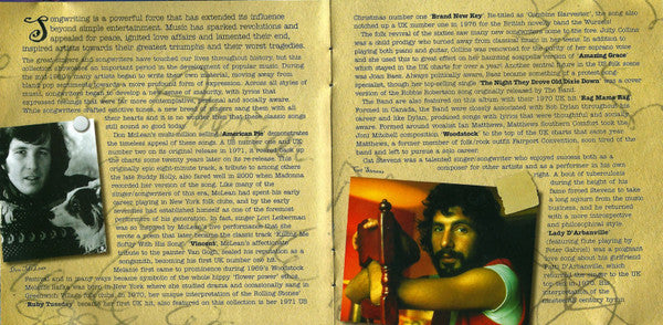 Various : Singers And Songwriters  1970-1972 (2xCD, Comp)