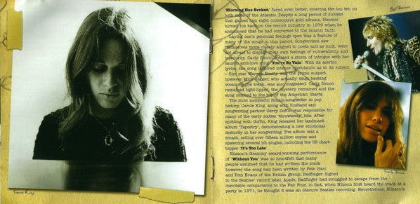Various : Singers And Songwriters  1970-1972 (2xCD, Comp)