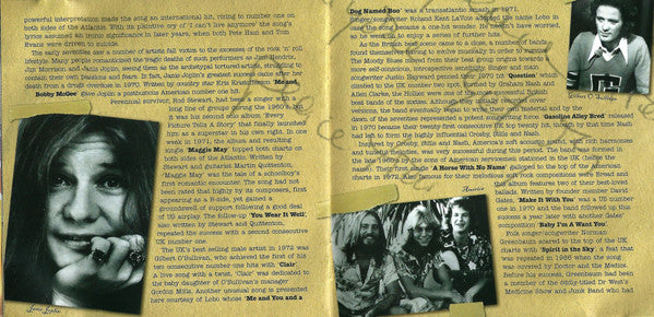 Various : Singers And Songwriters  1970-1972 (2xCD, Comp)