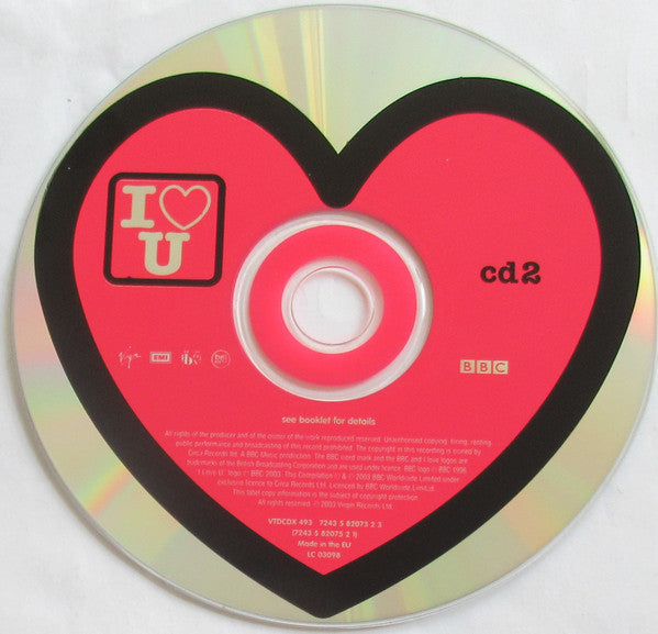Various : I Love U (2xCD, Comp)