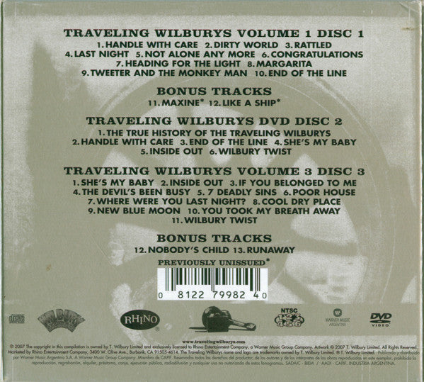 Traveling Wilburys : The Traveling Wilburys Collection (HDCD, Album, RM + DVD-V, NTSC + HDCD, Album, RM + )