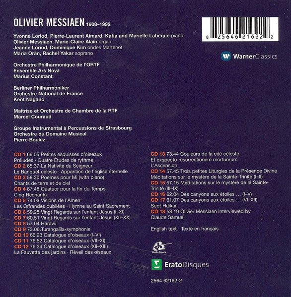Olivier Messiaen : Messiaen Edition (18xCD, Comp + Box)