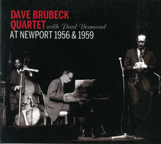 The Dave Brubeck Quartet : With Paul Desmond at Newport 1956 & 1959 (CD, Comp)