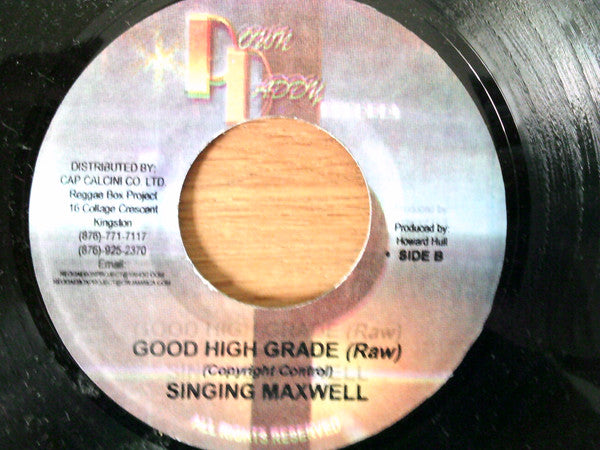 Arden & Sniper / Singing Maxwell : Hands Up / Good High Grade (7")