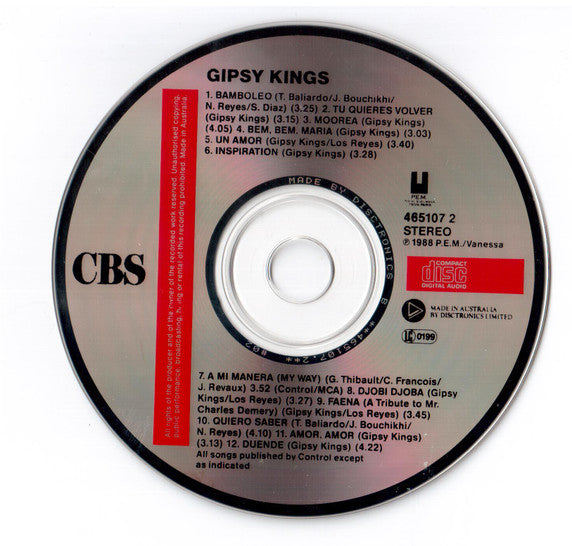 Gipsy Kings : Gipsy Kings (CD, Album)