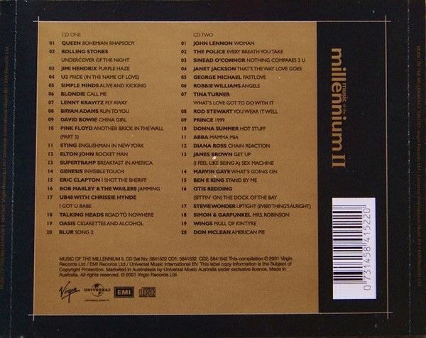 Various : Music Of The Millennium II (2xCD, Comp)