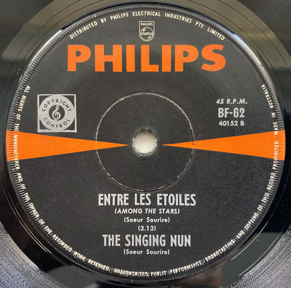 The Singing Nun : Dominique (7", Single)