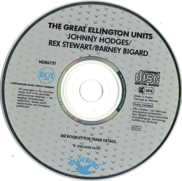 Various : The Great Ellington Units (CD, Comp)