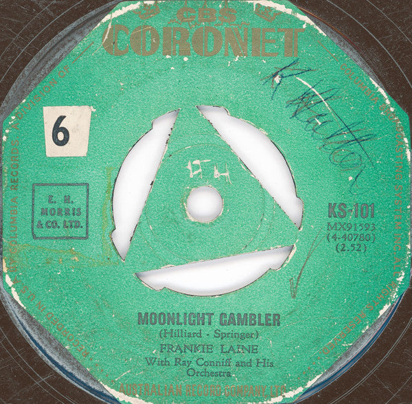 Frankie Laine : Moonlight Gambler (7", Single)
