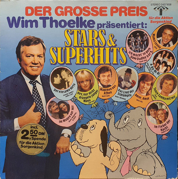 Various : Der Grosse Preis - Wim Thoelke Präsentiert: Stars & Superhits (LP, Comp)