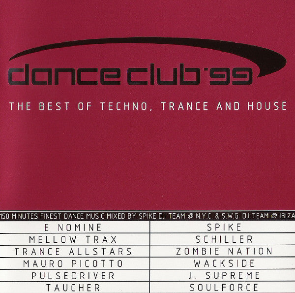 Various : Dance Club '99 - The Best Of Techno, Trance And House (2xCD, Comp, Mixed)