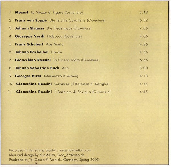 Tal Consort : Tal Consort (CD, Album)
