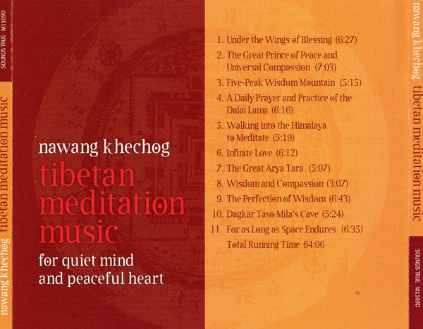 Nawang Khechog : Tibetan Meditation Music (For Quiet Mind And Peaceful Heart) (CD)