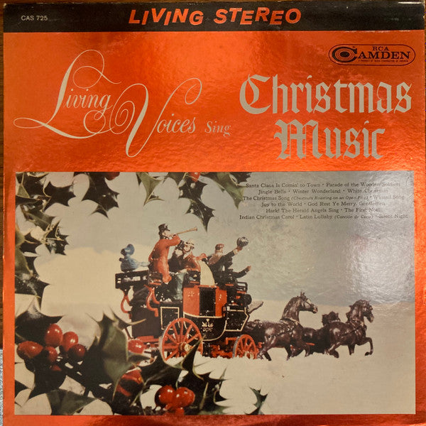 Living Voices : Living Voices Sing Christmas Music (LP, Album)