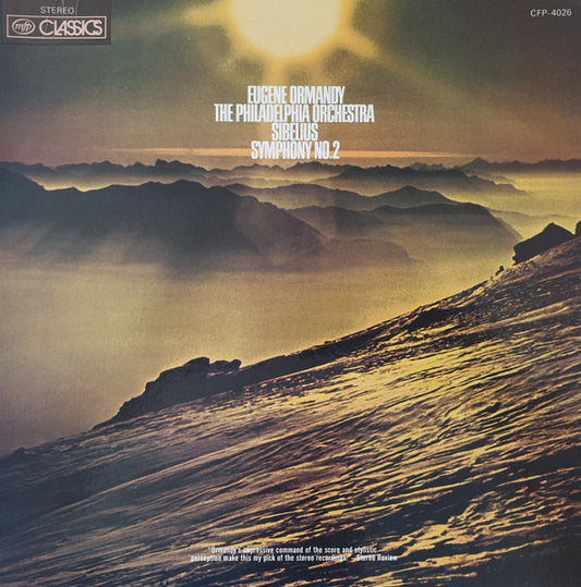 Eugene Ormandy, The Philadelphia Orchestra, Jean Sibelius : Symphony No. 2 (LP, Album, RE)