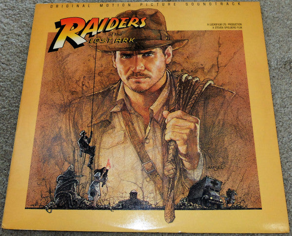 John Williams (4) : Raiders Of The Lost Ark (Original Motion Picture Soundtrack) (LP, Album)